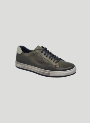 Oliver Green in Buffalo Leather Handcrafted Sneaker